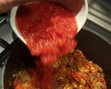 A picture of step 6 of Almost Jerk Chicken without the coconut.