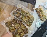 Hình bước làm 2 của món Chả rươi 🪱🪱🪱🪱