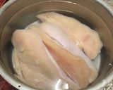 水煮水嫩雞胸肉的食譜步驟1照片