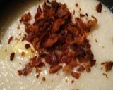 A picture of step 1 of My Dad's Grits the way he likes them.