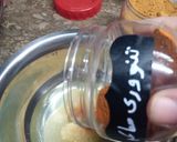 A picture of step 2 of Spicy Chicken chargha.