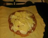 A picture of step 3 of Puff Pastry Pizza Pie.