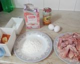 A picture of step 1 of Honey wings.