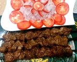 A picture of step 8 of Bihari Seekh Kabab.