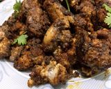 A picture of step 6 of Bheja Fry.