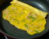 Foto langkah ke 4 dari resep Telur Gulung Crab Stick (Tamago).