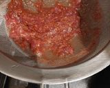 Une image de l'étape 6 de Sauce framboise.