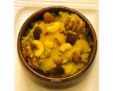 A picture of step 4 of Kesari Bhath or Saffron Halwa: Karnataka Special.