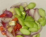 Foto langkah ke 1 dari resep Tumis kerang tempe Pete.