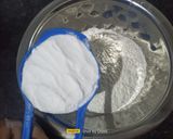 A picture of step 1 of Christmas Tree Pancake.