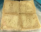 A picture of step 1 of Schezwan Mayo Egg Veg Grilled Sandwich.