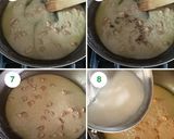 A picture of step 3 of Suji Halwa.