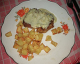 Foto del paso 7 de la receta: Bifes de chorizo con salsa de hongos de pino y de coco - opción salsa de queso azul