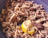 Foto langkah ke 1 dari resep Cumi pete Telur asin 🐙.