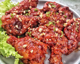 Foto langkah ke 5 dari resep Dakgangjeong Enak dan Mudah, the best ever Korean Fried Chicken.