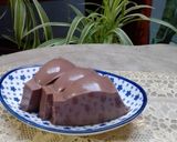 Foto langkah ke 4 dari resep Puding Susu Cokelat.