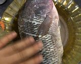 Foto langkah ke 2 dari resep Tim ikan gurame hongkong.