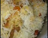 A picture of step 8 of Nawabi biryani.