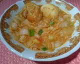 Foto langkah ke 6 dari resep Sawi Putih & Telur Masak Pedas.