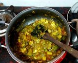 A picture of step 3 of Hyderabadi Biryani.