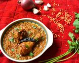 মুসুর ডাল মূর্গ(musur dal murg recipe in Bengali) রেসিপি ধাপ - 9 ছবি