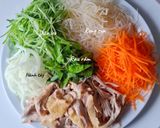 Hình bước làm 2 của món Gỏi GÀ rau củ