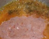 A picture of step 5 of Arvi Gosht.