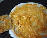 A picture of step 2 of Stuffed uttapam.