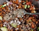 A picture of step 2 of Healthy chanachaat.