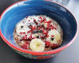 Une image de l'étape 3 de Porridge à la vanille ou au chocolat.