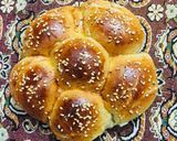 عکس مرحله 2 از دستور نان صبحانه