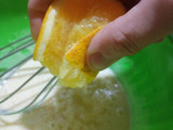 Hotcakes de naranja