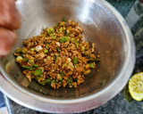 A picture of step 5 of Rasa valu Undhiyu.