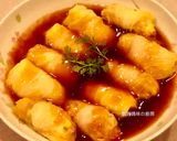 A picture of step 12 of Shrimp and Napa Cabbage Rolls.