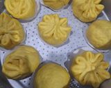 Foto langkah ke 6 dari resep Bakpao Labu Kuning Isi Cokelat.