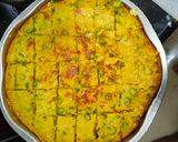 A picture of step 6 of Dry Gatte Ki Sabzi.
