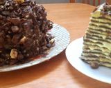 A picture of step 7 of Chocolate crepe cake.