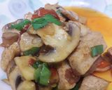 Foto langkah ke 6 dari resep 🍄🍄Jamur Kancing Tahu Saus Tiram🍄🍄.