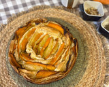 Foto del paso 6 de la receta: Tarta salada de masa filo, calabaza y queso brie