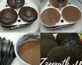 A picture of step 2 of Innovative Steamed Chocolate Cakes.