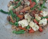 A picture of step 6 of Keto Sauted Veggies.