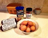 A picture of step 1 of Smoked Scotch Eggs.