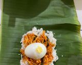Foto langkah ke 4 dari resep Nasi Bakar Ayam Suwir.