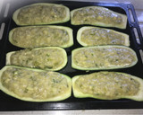 Foto del paso 5 de la receta: Zapallitos italianos rellenos con queso 🧀