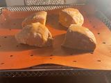 Pumpkin biscuits in the airfryer (makes 4)