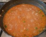A picture of step 5 of Mutton kheema Kothu Curry Masala.