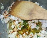 A picture of step 6 of Chicken Pasta.