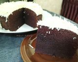 Foto langkah ke 6 dari resep Cake Coklat Moist (tanpa mixer, tanpa oven).