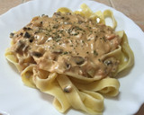 Foto del paso 6 de la receta: Tallarines al salmón 🍴