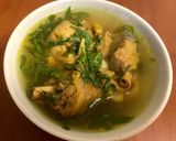 Hình bước làm 4 của món Canh gà xứ Nghệ
